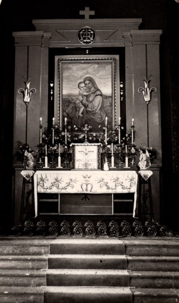  Mikołów prezbiterium lata 50-te XX wieku 